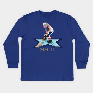 16-Bit Gretzky Kids Long Sleeve T-Shirt